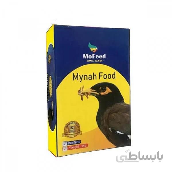 غذای پلت مرغ مینا مفید Mofeed بسته 1000 گرمی