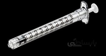 سرنگ شیشه ای لوئرلاک BD یک واحدی