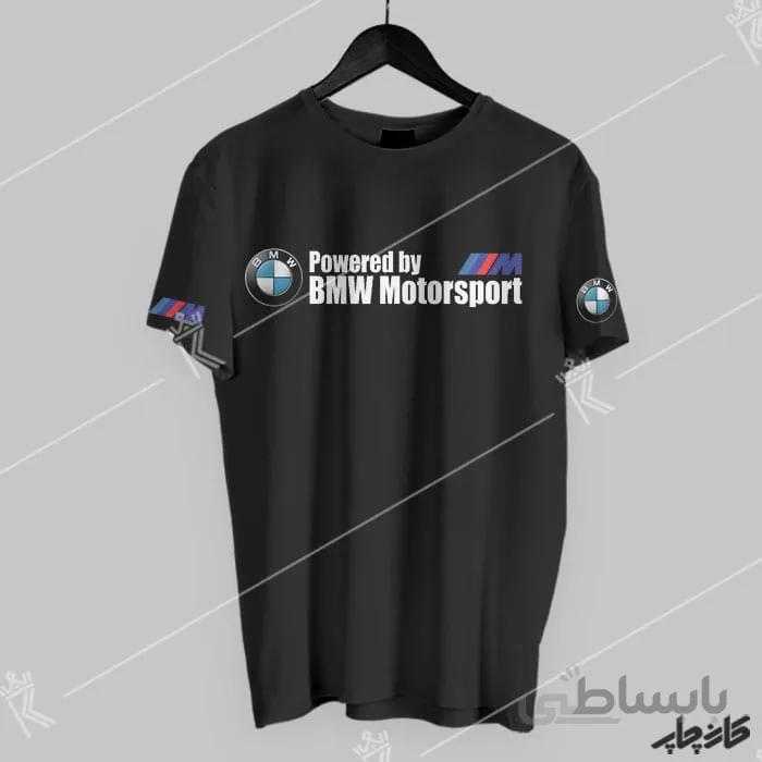 خرید تی شرت مشکی آرم BMW Motorsport
