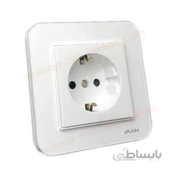 پریز ساده ایران الکتریک مدل ارس ا iran electric aras model