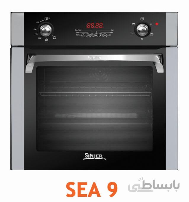 قیمت و مشخصات فر توکار برقی گازی سینجر SEA9