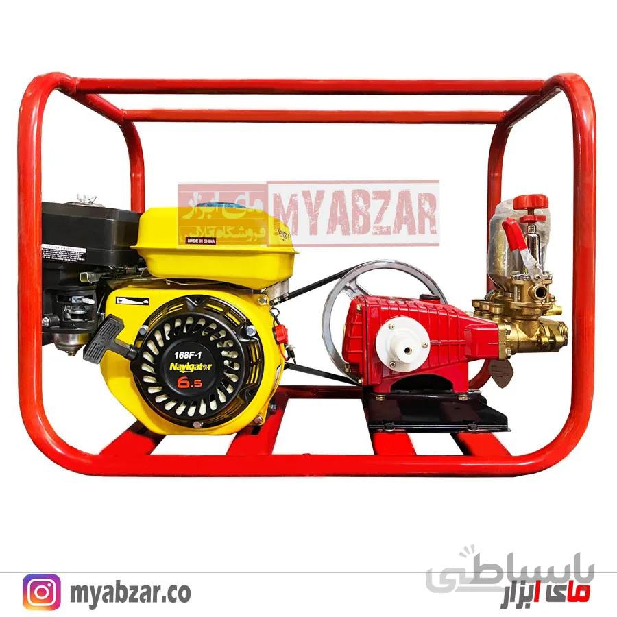 سمپاش زنبه ای موتور نویگیتور 6.5 با پمپ 45 بار دیاموند