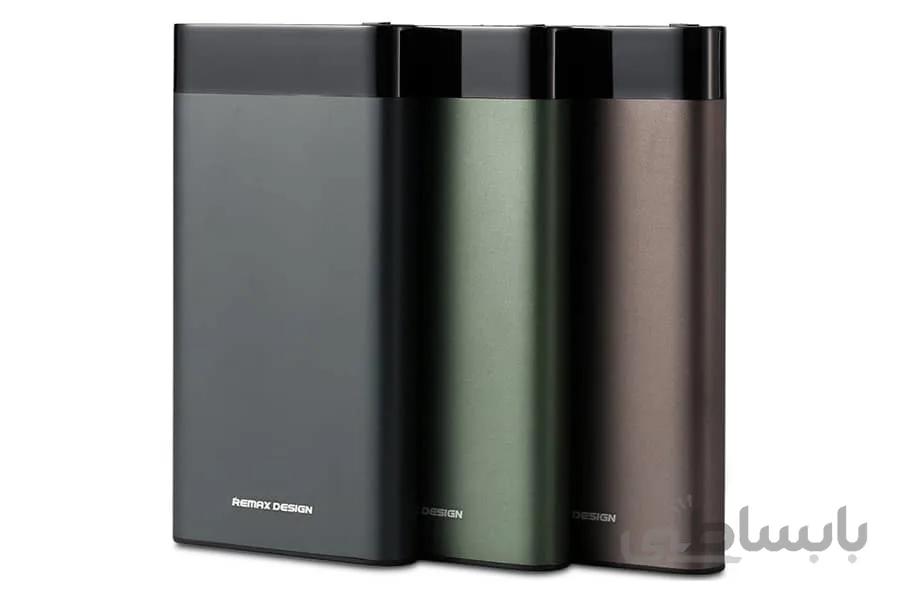 پاوربانک ریمکس مدل rpp-120 ظرفیت 10000 میلی آمپر ساعت ا Remax rpp-120 10000 mAh Power Bank
