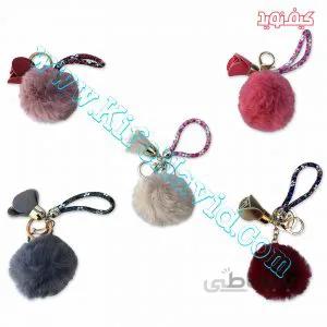 آویز توپی گلدار کد 2603