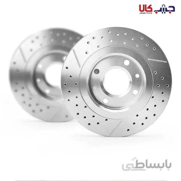 دیسک ترمز سوراخ دار پژو ۴۰۵ پارس و سمند