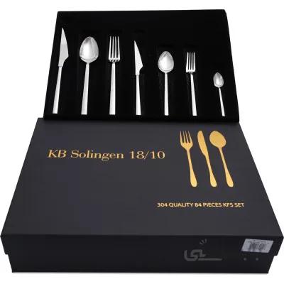سرویس قاشق و چنگال 84 پارچه امسان مدل Emsan KB Solingen