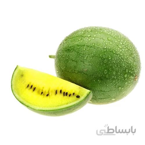 بذر هندوانه گرد داخل زرد ا Missouri Heirloom Watermelon