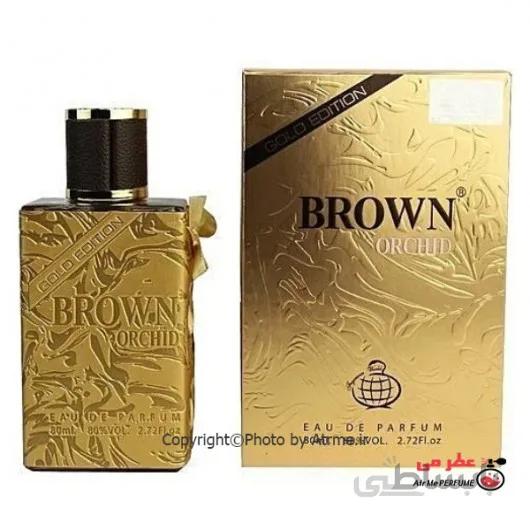 فراگرنس ورد BROWN ORCHID gold edition حجم 100 میل ا جنسیت : مردانه | نوع رایحه : گرم ،شیرین| حجم : ۱۰۰ میل