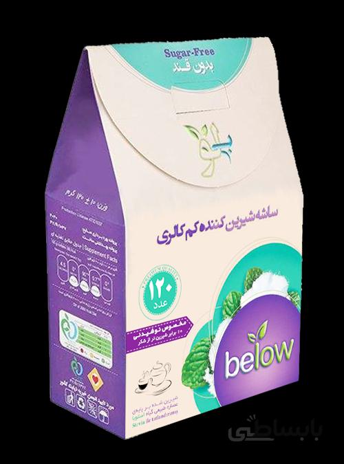 ساشه شیرین کننده 120 عددی