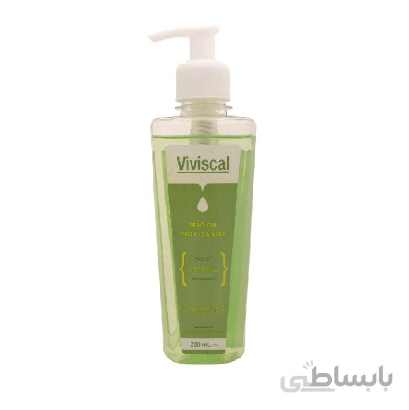 ژل شست و شوی صورت ویویسکال مناسب پوست چرب و مختلط حجم 200mL