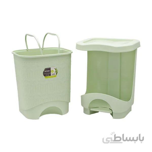 سطل زباله پدالی لیمون مدل بامبو