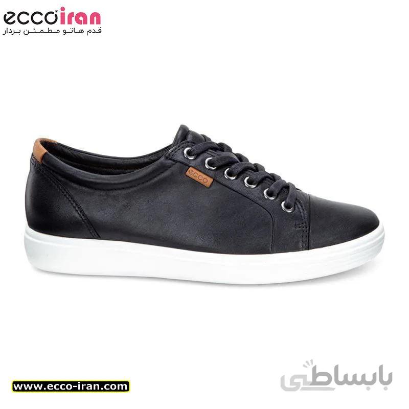 کفش زنانه اکو اصل مدل Soft 7 Ladies Black Droid