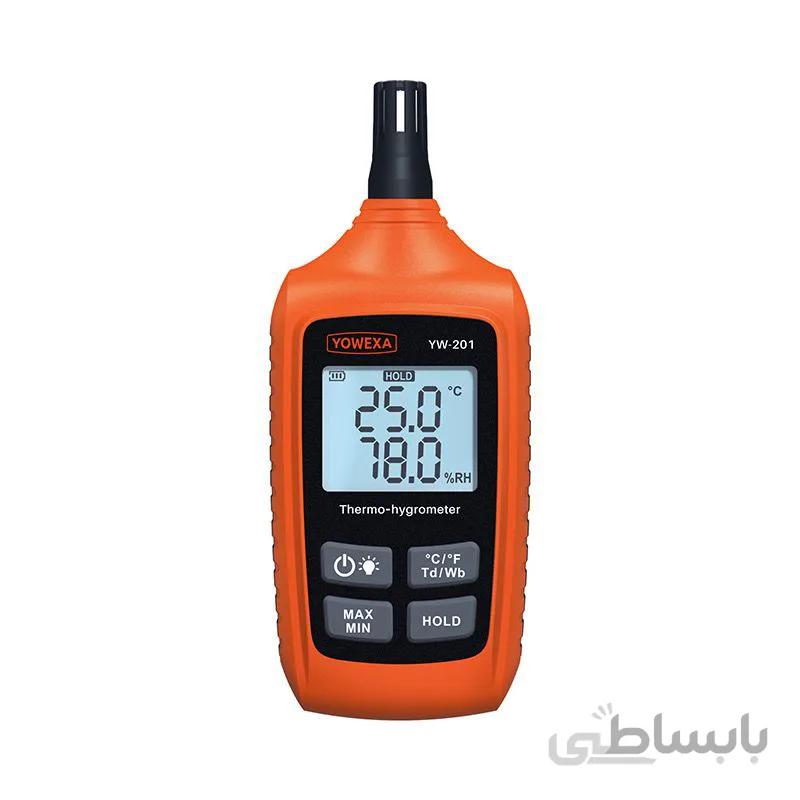 دماسنج و رطوبت سنج یووکسا مدل YW-201