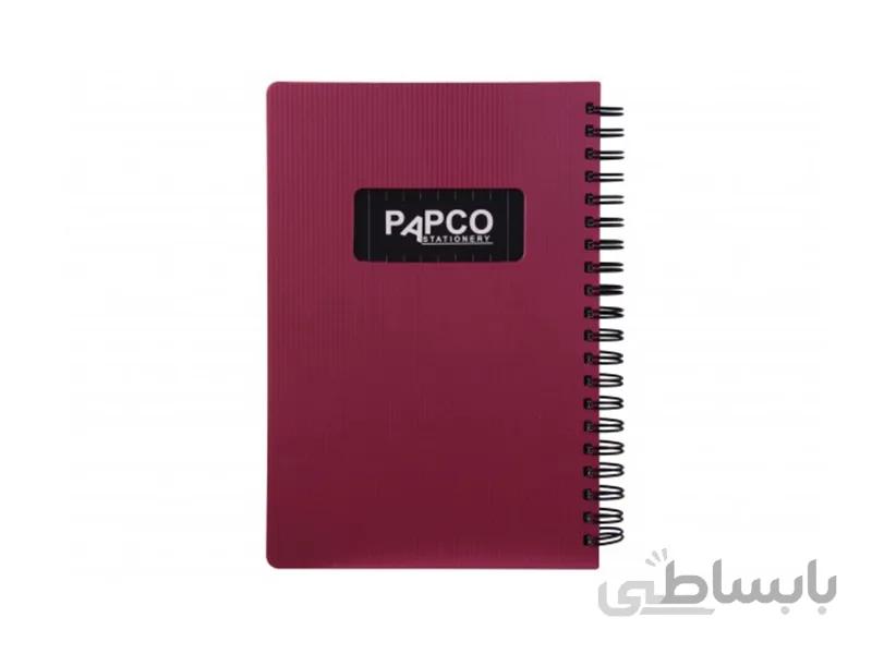 دفترچه یادداشت یک خط متالیک 100 برگ