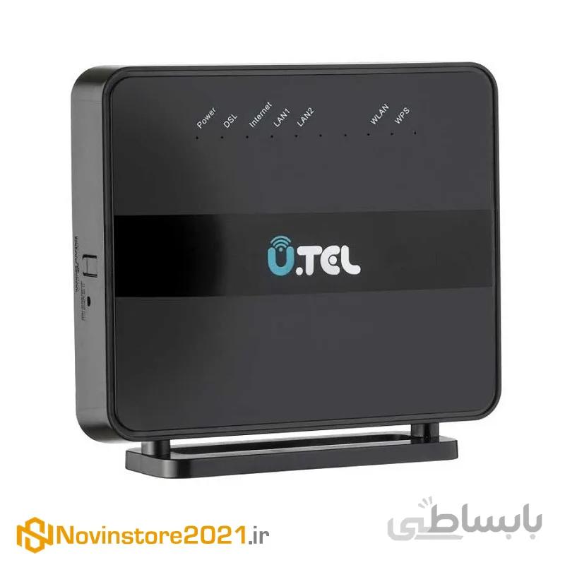مودم روتر VDSL2/ADSL2 Plus بی سیم یوتل V301 ا U.TEL V301 300Mbps Dual Band Wireless ADSL2 Plus Modem Router