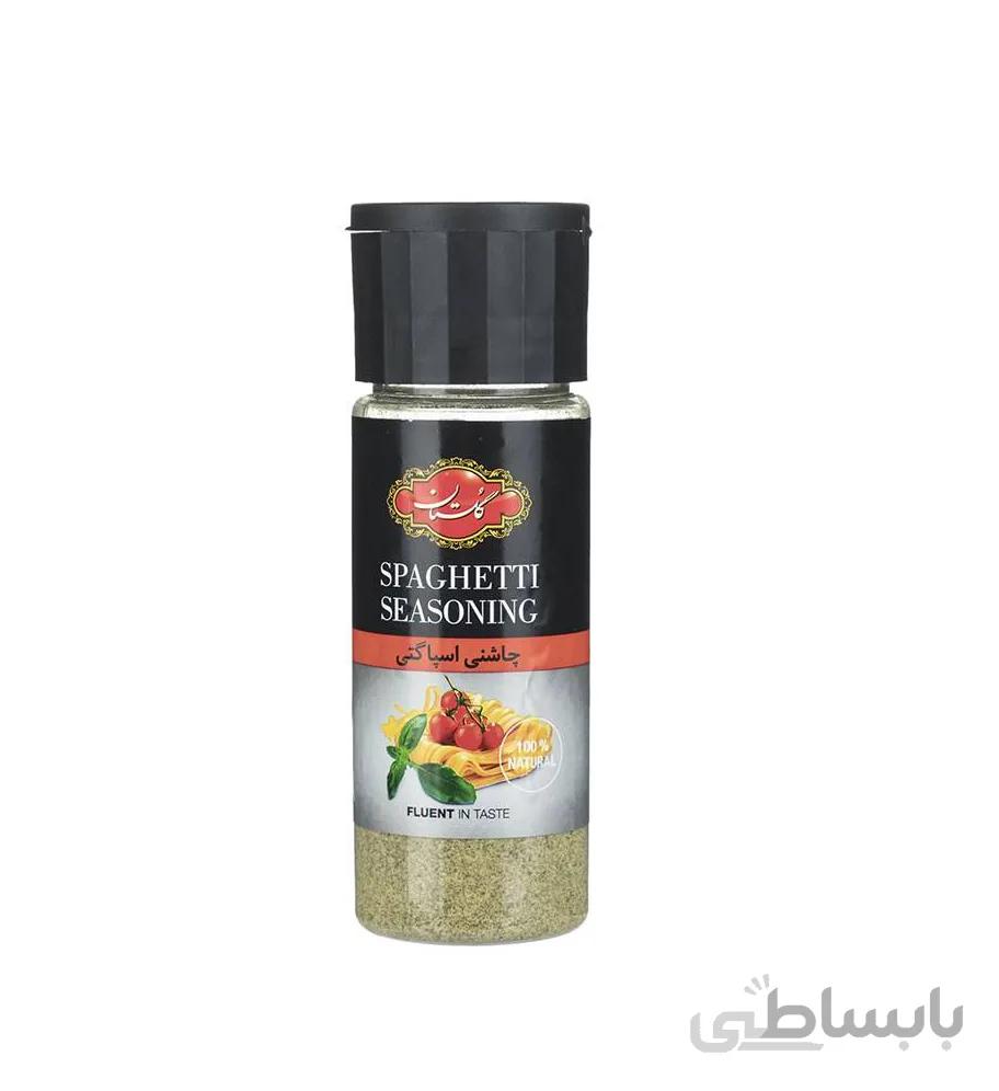 چاشنی اسپاگتی گلستان مقدار 80 گرم