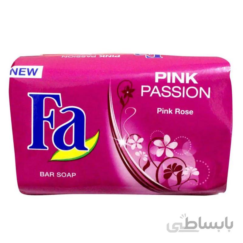 صابون شستشو فا مدلFA pink rose وزن 175 گرم