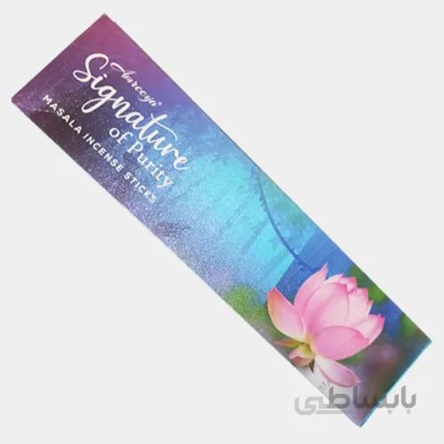 عود خوشبو کننده شاخه ای آمریا Amreeya مدل سیگنچر( تعهد – امضا ) Signture of purity