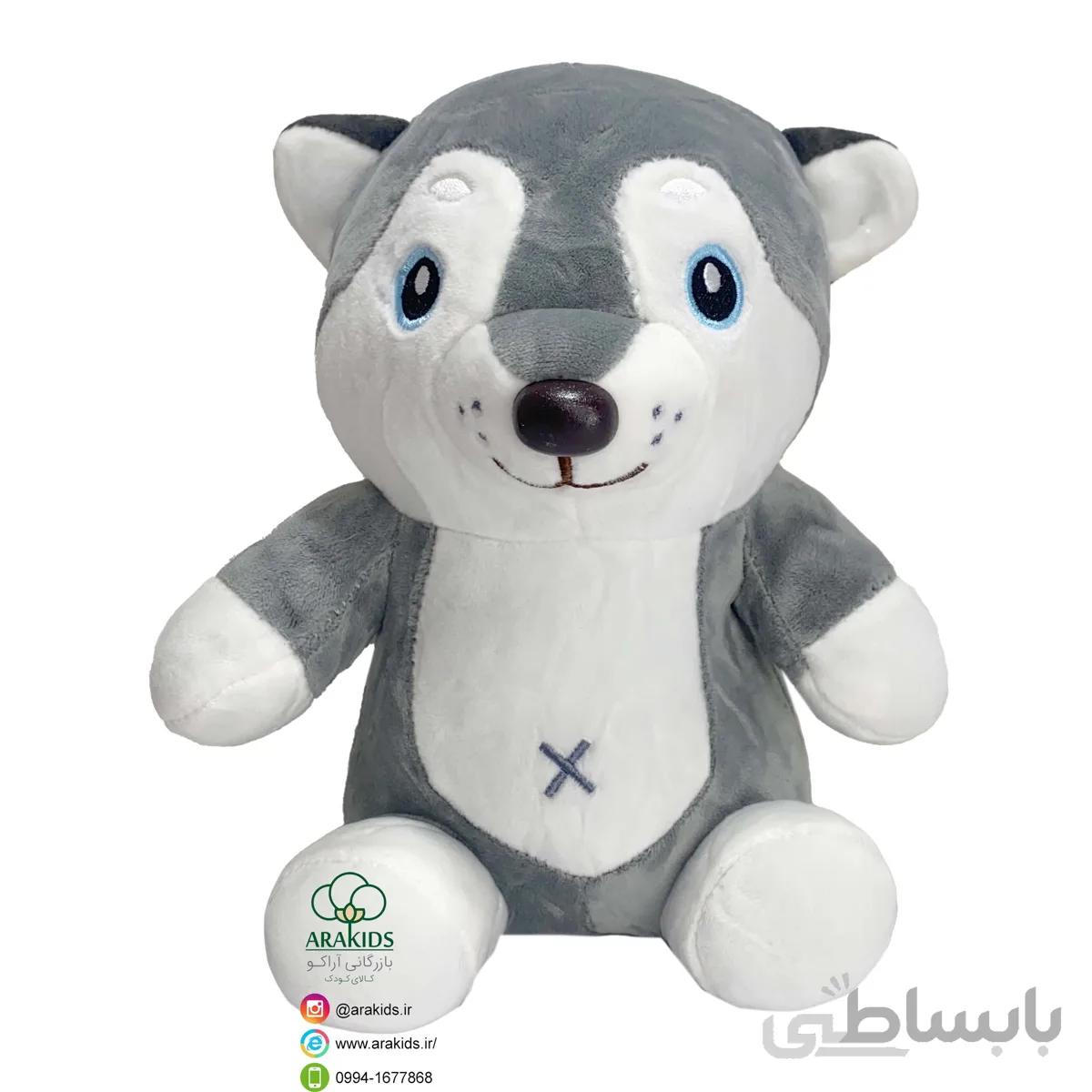 سگ نشسته ناف ضربدری 25 سانتی کد 16156
