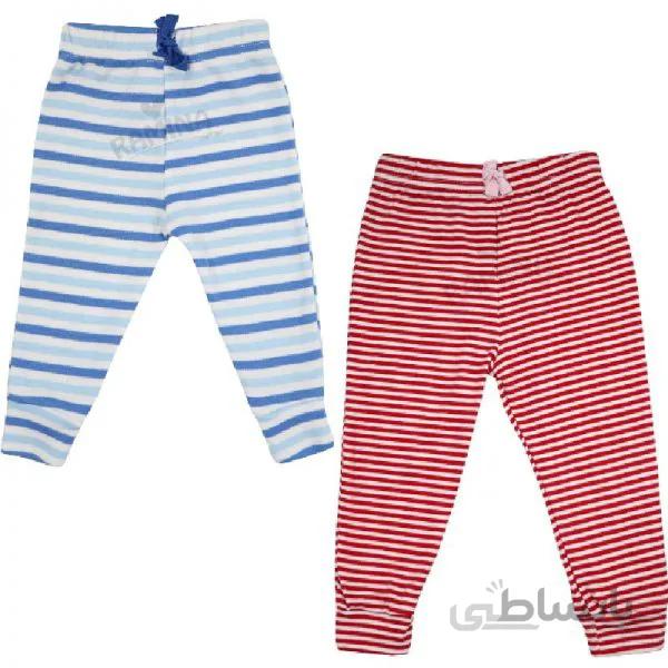 شلوار راه راه تک 0 تا 1 ماه بیبی فورلایف Baby4life
