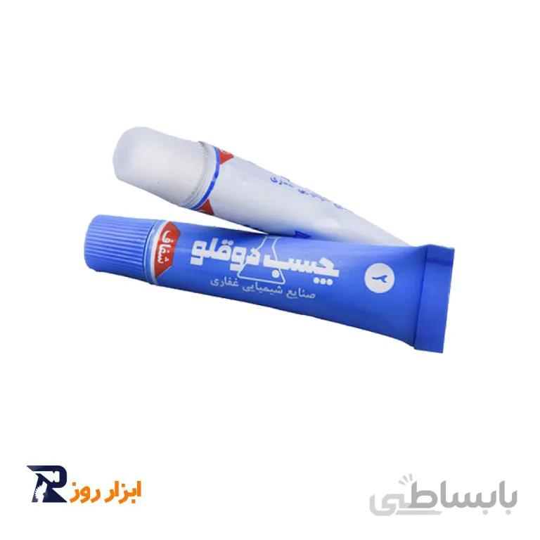 چسب دوقلو شفاف غفاری ا چسب دوقلو شفاف غفاری