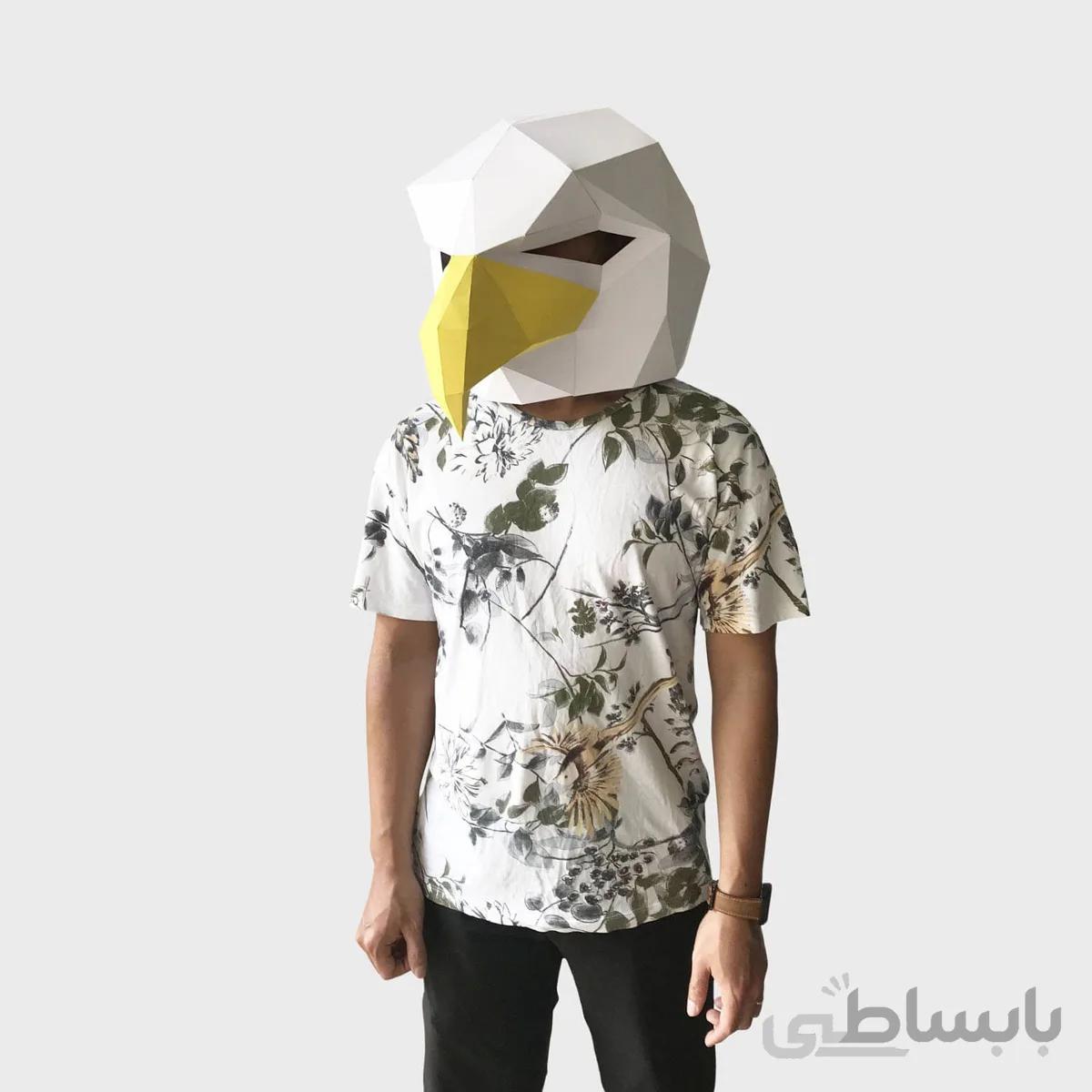 ماسک اوریگامی عقاب