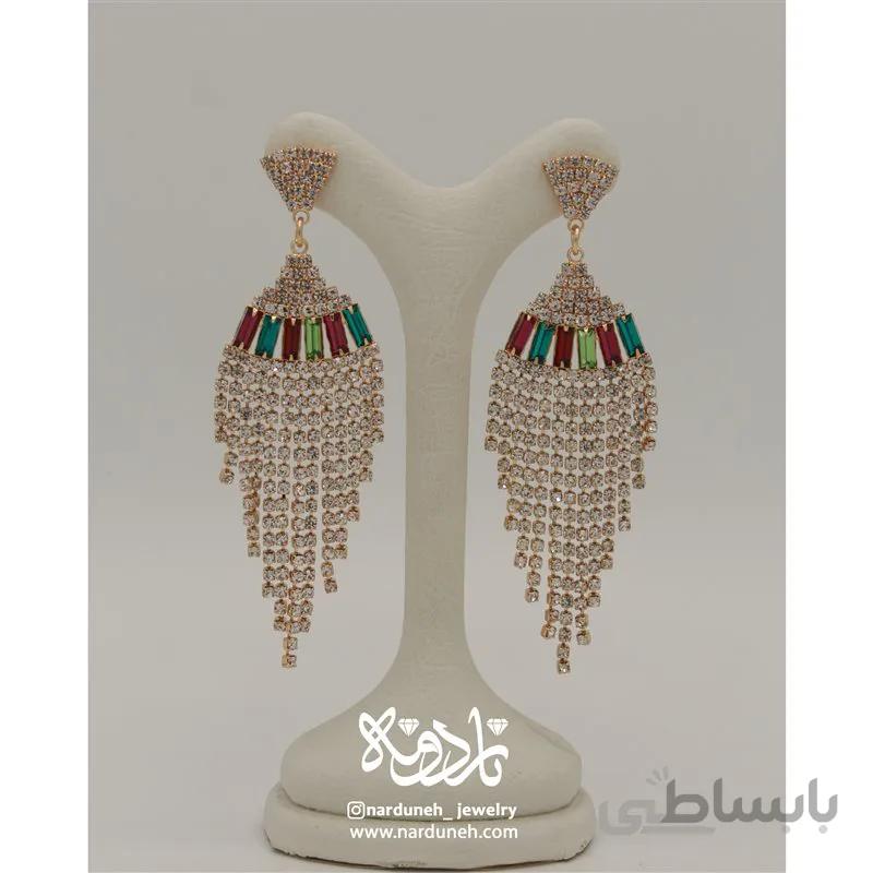 گوشواره آویز مولتی کالر - 04