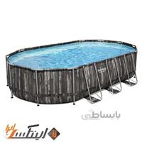 استخر پیش ساخته 6 متری طرح چوب ا bestway 5611R
