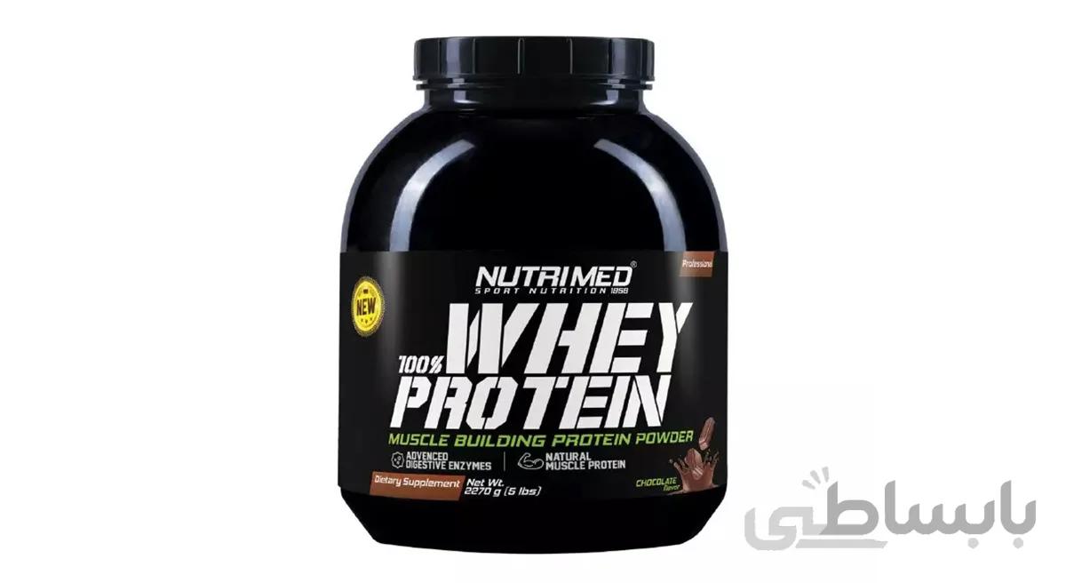 وی ۱۰۰٪ نوتریمد ۲۲۷۰ گرمی / NUTRIMED 100% WHEY PROTEIN 2270 G