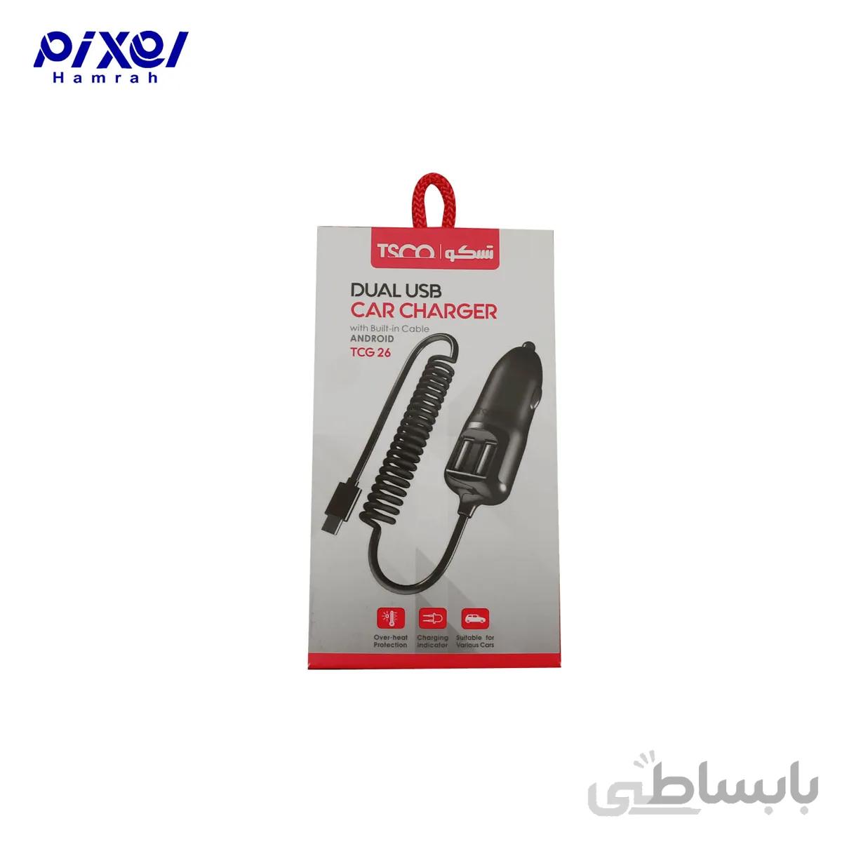 شارژر فندکی TSCO TCG26