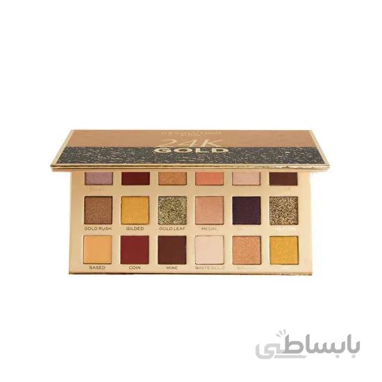 پالت سایه چشم 18 رنگ 24k Gold رولوشن revolution