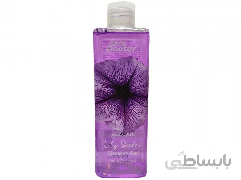 شامپو بدن اسکین دکتر ژله ای 500 میلی لیتر مدل lily shades