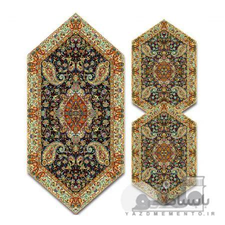 سری سه تکه ترمه طرح سالار کد 710