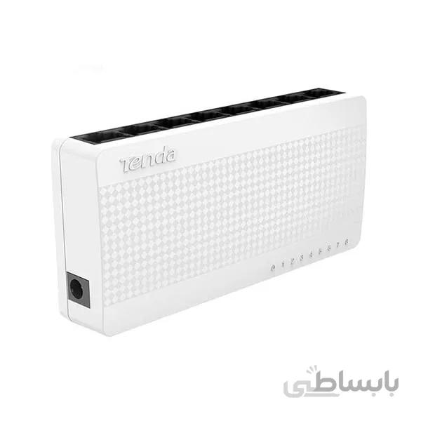سوییچ شبکه 8 پورت 10/100 تندا اس 108 ا Tenda 8-Port 10/100 Switch S108