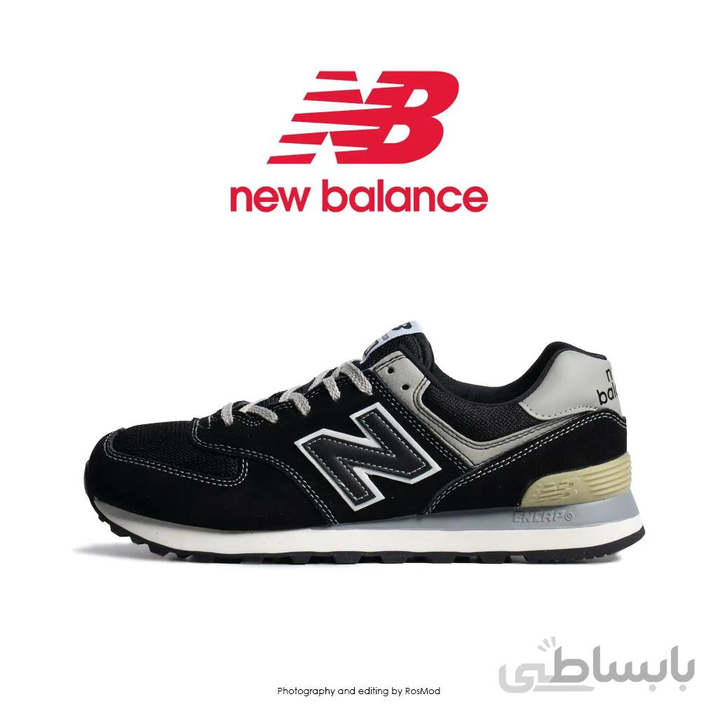 کتانی نیوبالانس 574 مشکی – New Balance ML574 Core Black