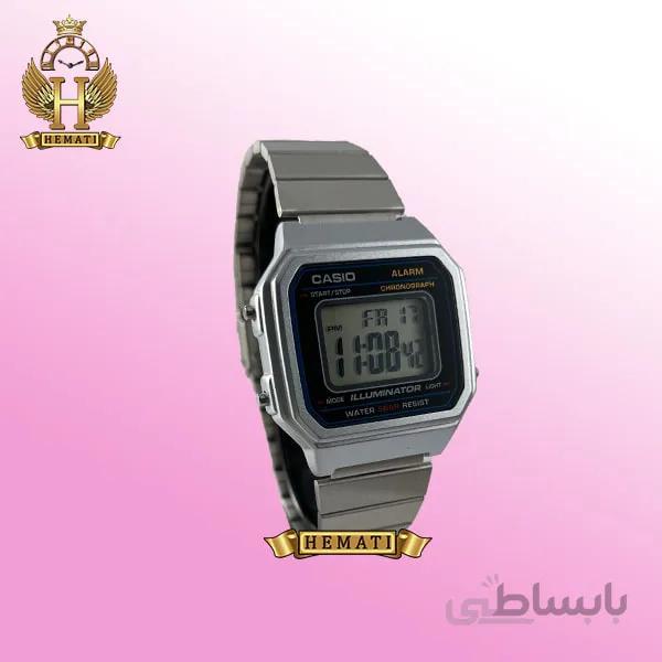 ساعت اسپرت کاسیو نوستالژی CASIO B650W نقره ای