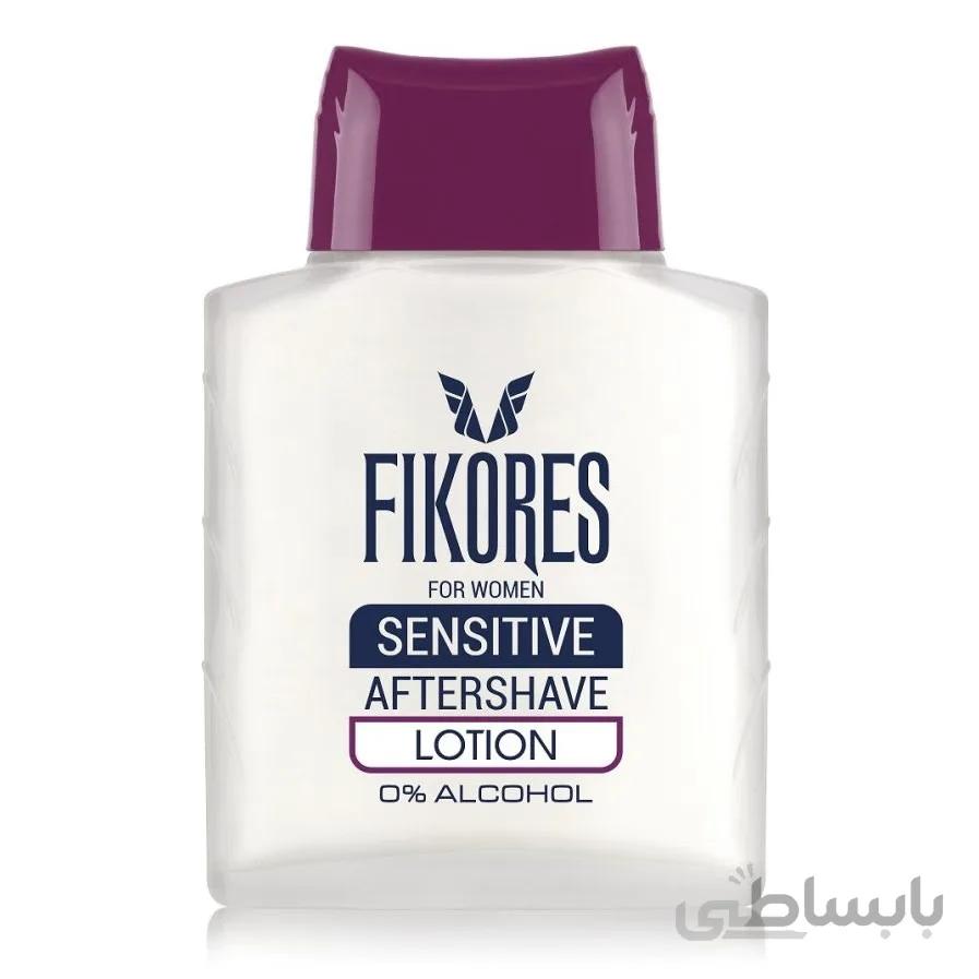 لوسیون افتر شیو زنانه فیکورس مدل Sensitive حجم 100 میل