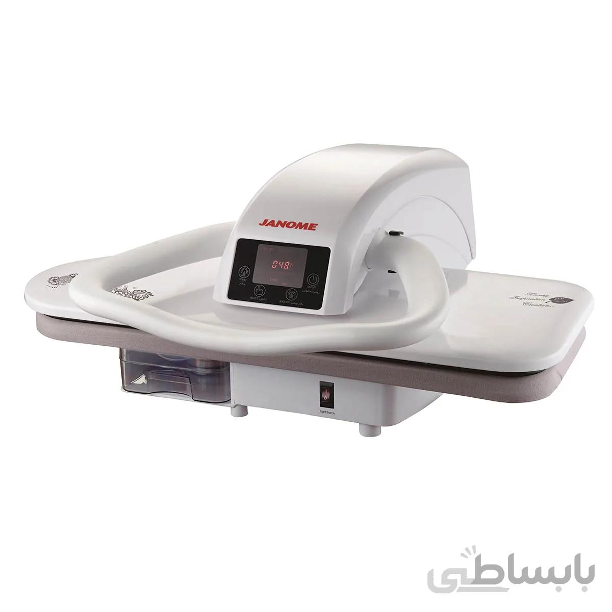 اتو پرس ژانومه مدل JANOME 7400 ا JANOME Steam Press Iron 7400