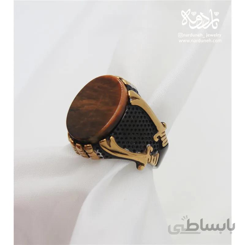 انگشتر مردانه سنگ - 02