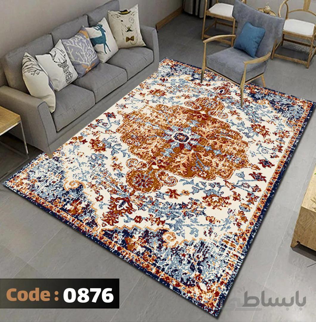 روفرشی طرح دستباف وینتیج