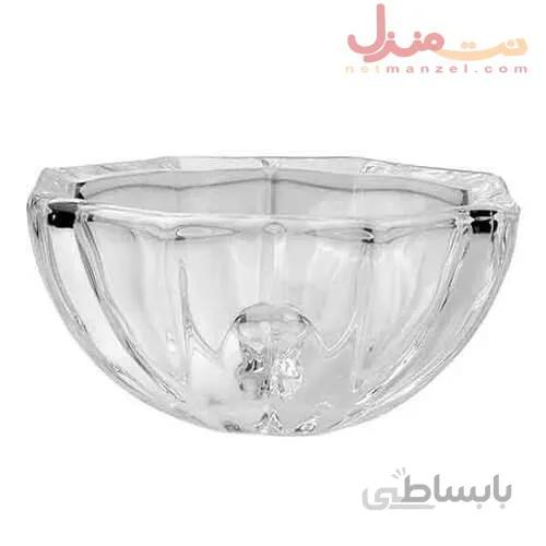 آجیل خوری بدون پایه کریستال ایرنا طرح برلین