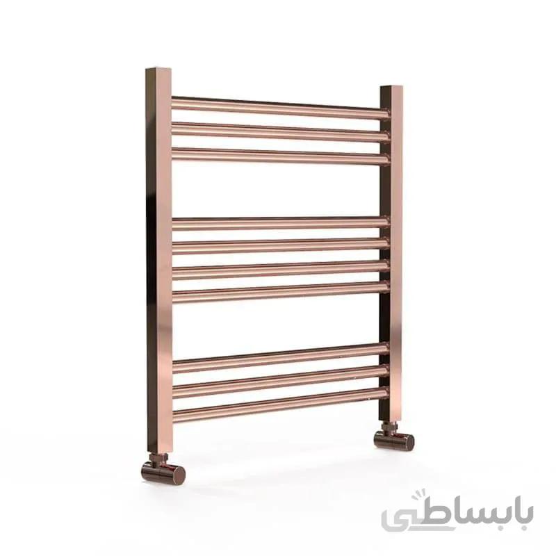 حوله خشک کن رویال استیل رزگلد تخت