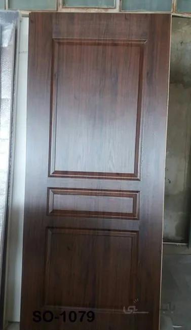 درب HDF درجه یک ساده و قابدار با روکش PVC
