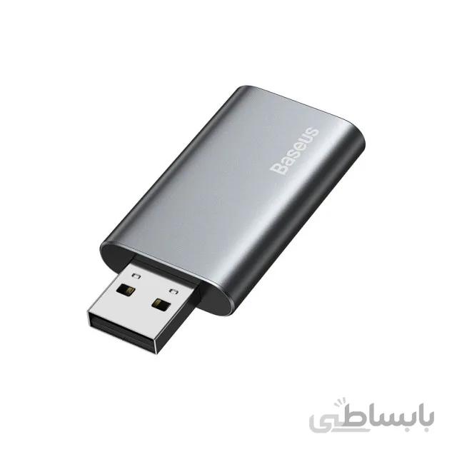 فلش مموری و آداپتور شارژر باسئوس مدل ACUP-B0A ظرفیت 32 گیگابایت
