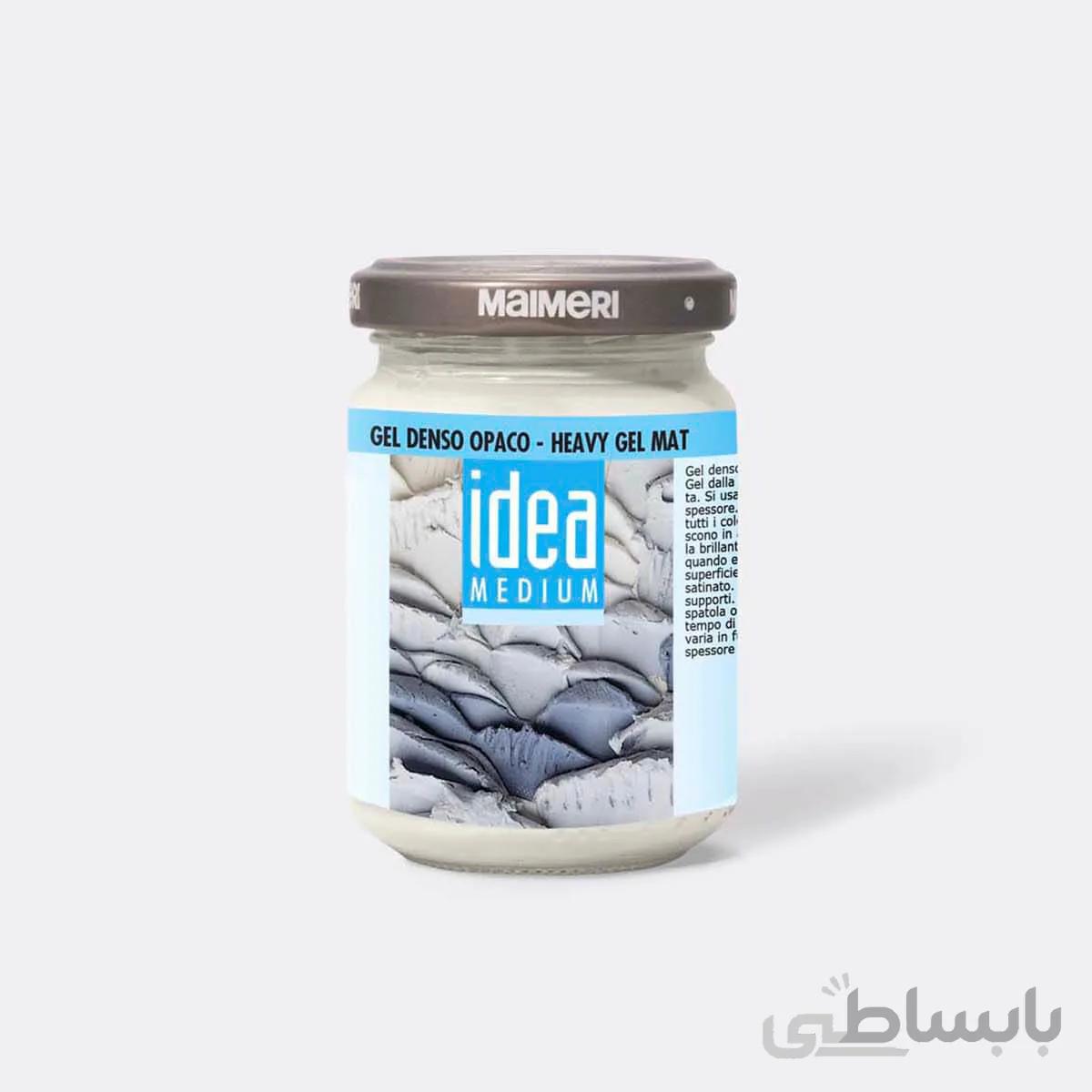 مدیوم ژل مات برای رنگ اکریلیک 125ml آیدیا کد722