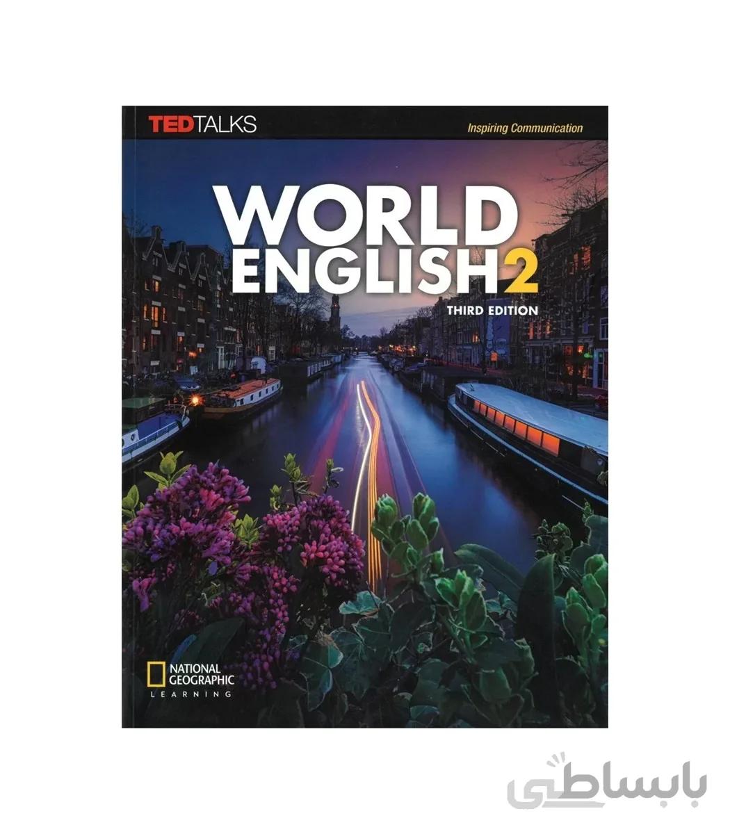 WORLD ENGLISH 2 3RD EDITION + CD کتاب ورلد انگلیش 2 ویرایش سوم