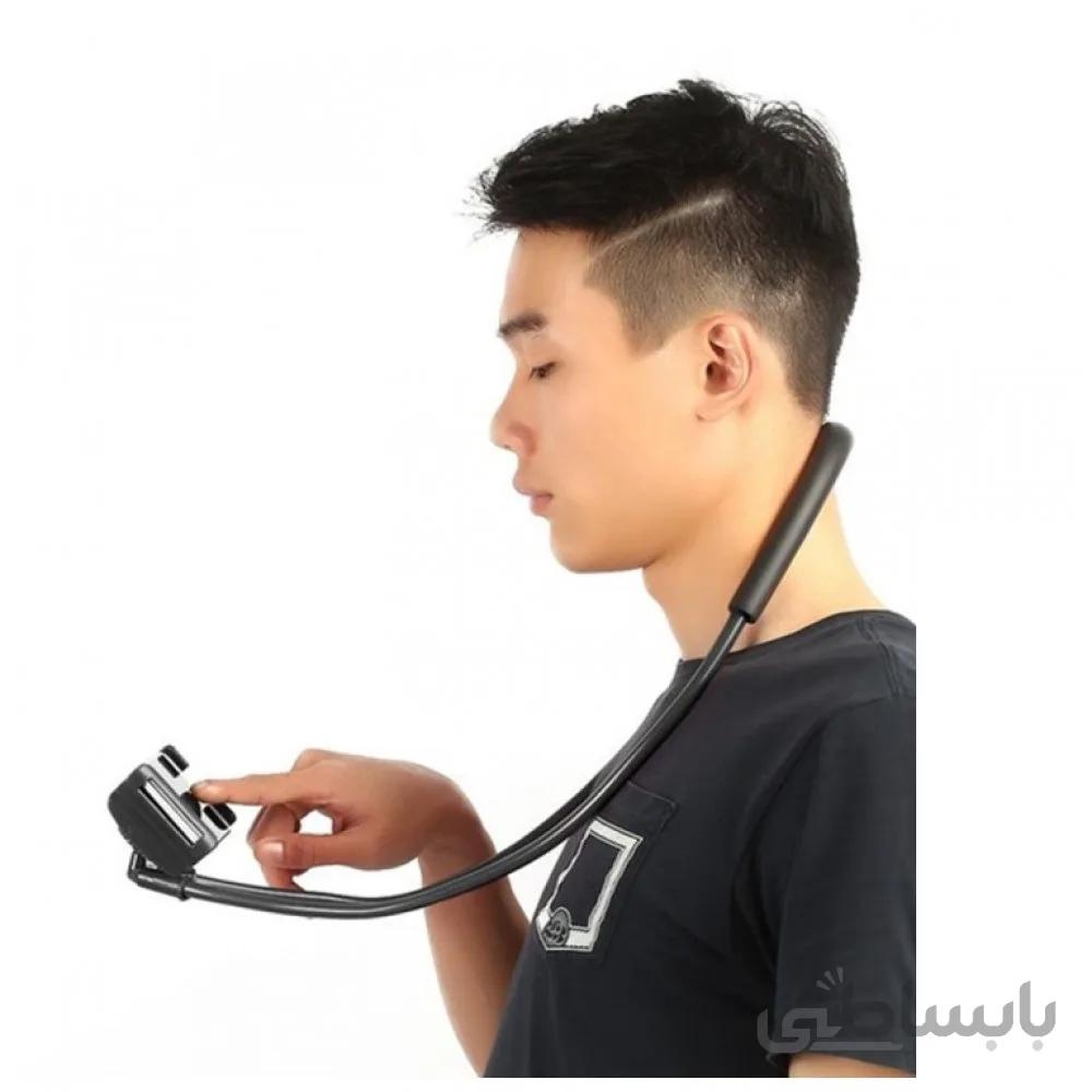 هلدر گردنی همه کاره موبایل LAZY NECKLACE