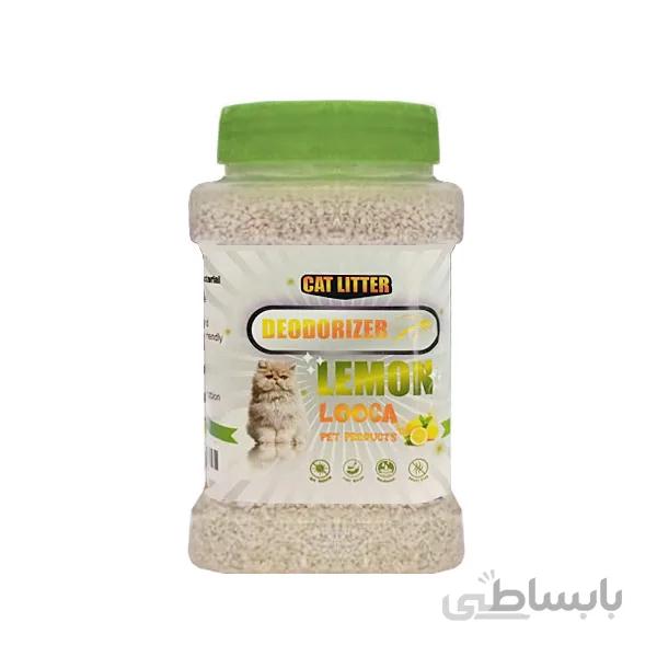 بوگیر خاک گربه با رایحه لیمو لوکا – Looca Cat Litter Lemon