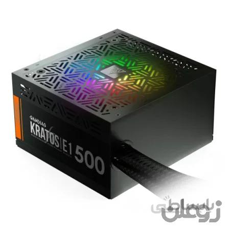 منبع تغذیه کامپیوتر گیمدیاس مدل KRATOS E1-500W