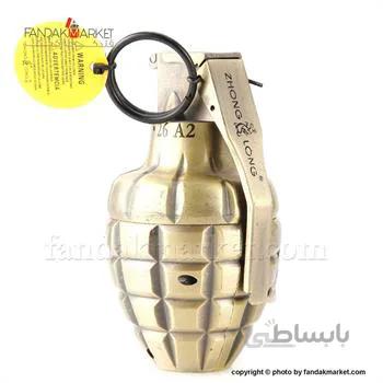 فندک دکوری زیرسیگاری دار ژانگ لانگ مدل نارنجک
